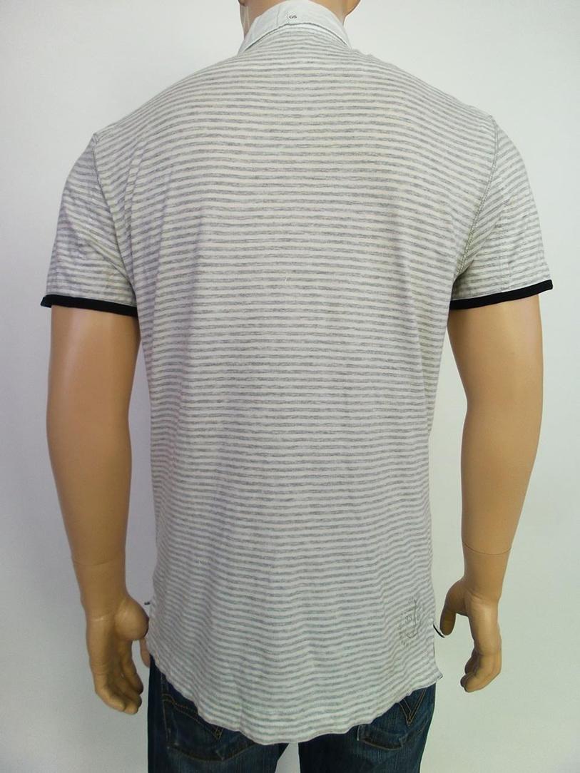 G-Star T. M Gris Polo de hombre Algodón 100% Manga corta - Imagen 3 de 5